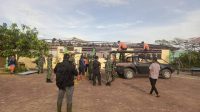 HARI INI, BPBD ACEH TAMIANG PERBAIKI SEKOLAH TERDAMPAK ANGIN PUTING BELIUNG