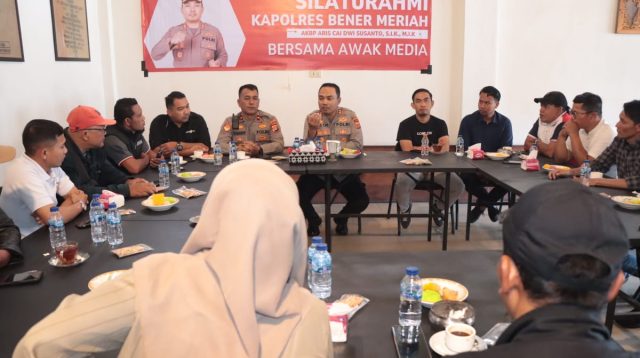 Kapolres Bener Meriah Gelar Silaturahmi Bersama Awak Media: Perkuat Sinergi untuk Kamtibmas yang Kondusif