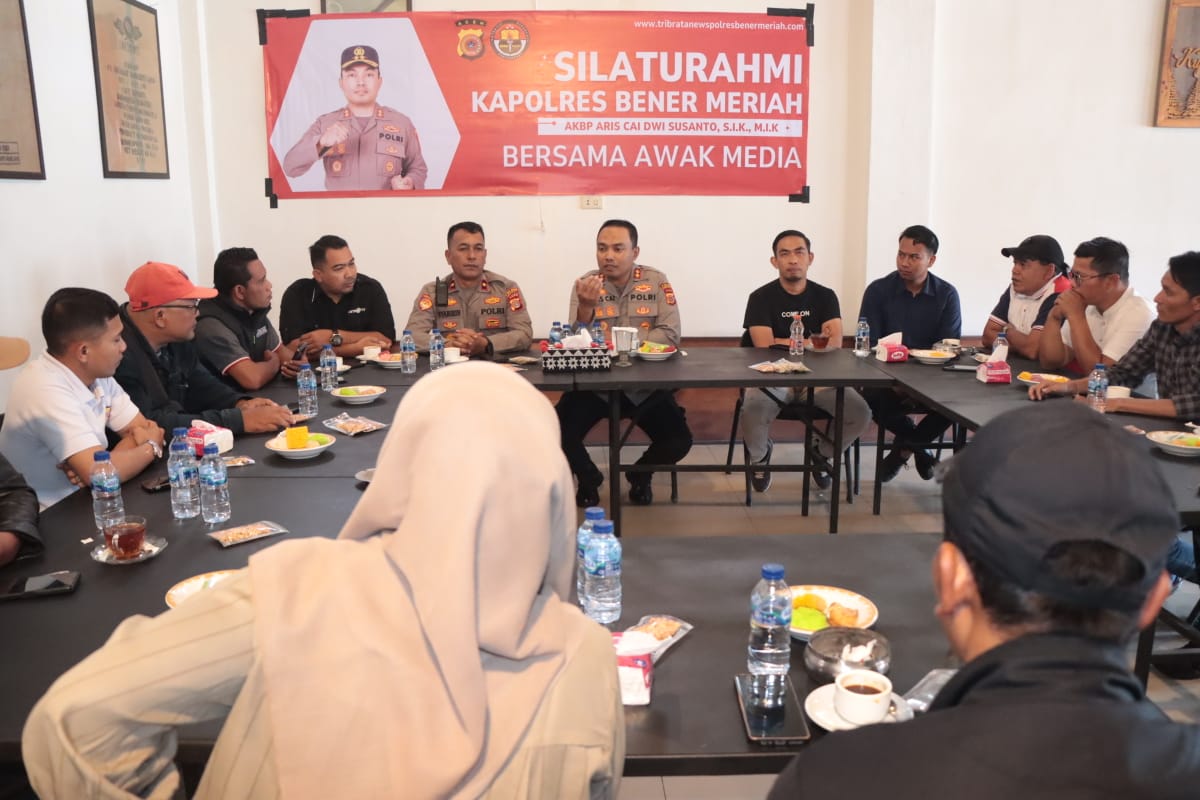Kapolres Bener Meriah Gelar Silaturahmi Bersama Awak Media: Perkuat Sinergi untuk Kamtibmas yang Kondusif