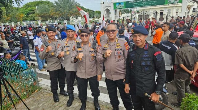 Polda Aceh: Peringatan Hari Buruh di Aceh Berjalan Aman