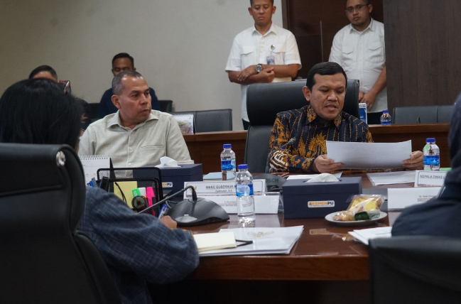 Wagub Fadhlullah Bahas TPST Blang Bintang dan Banjir Subulussalam di Kementerian PU