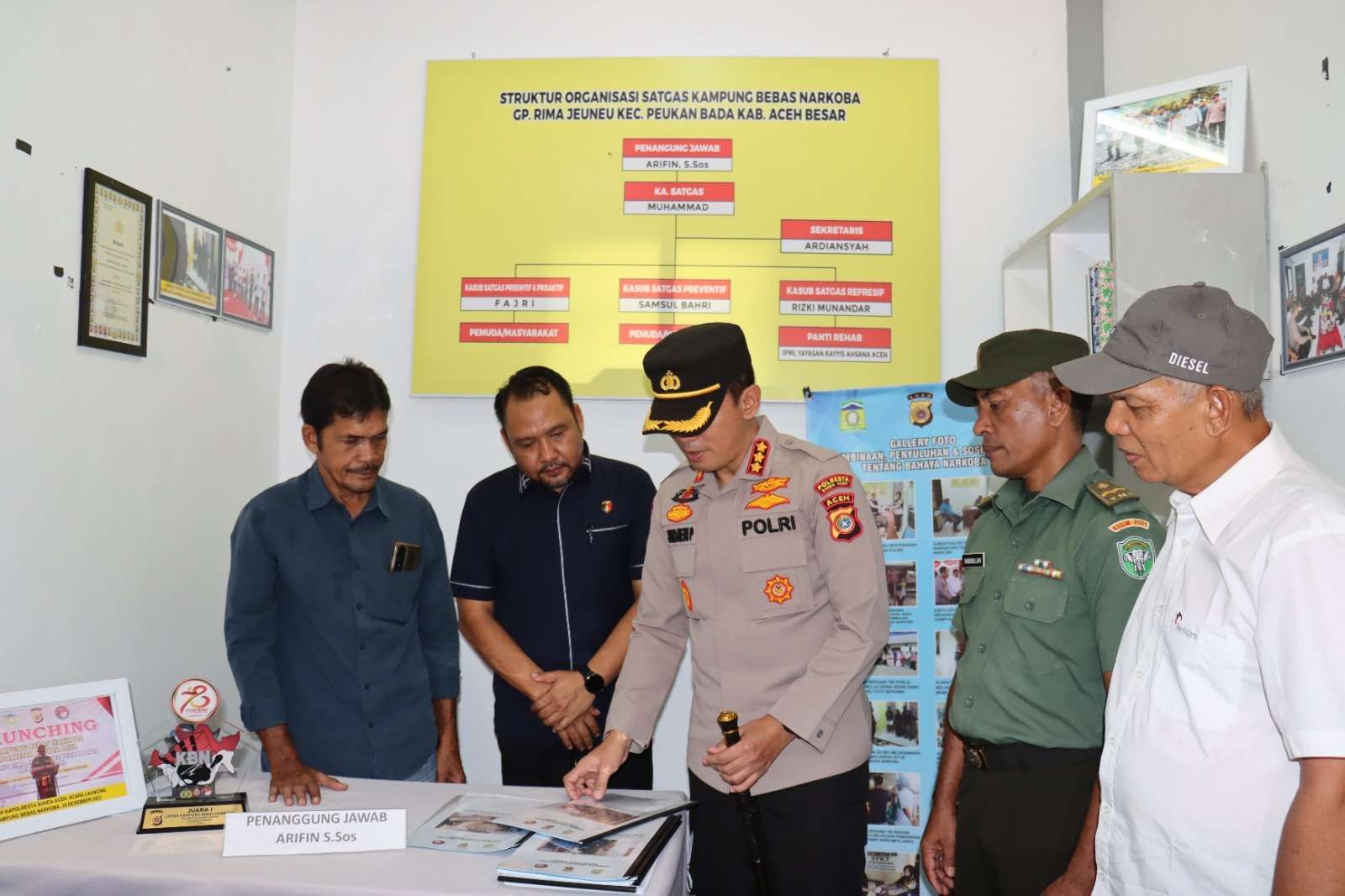 Desa Rima Jeneu Ikut Lomba Kampung Bebas Narkoba