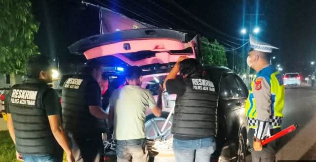 Razia Malam Digelar Berkala, Polisi Jaga Keamanan Jalanan Aceh Timur