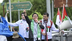 Ketua DPRK Banda Aceh Bakar Semangat Massa Aksi Bela Palestina