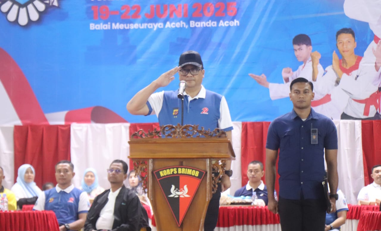 Kapolda Aceh Resmi Tutup Kejurda Merpati Putih Piala Kapolda 2025
