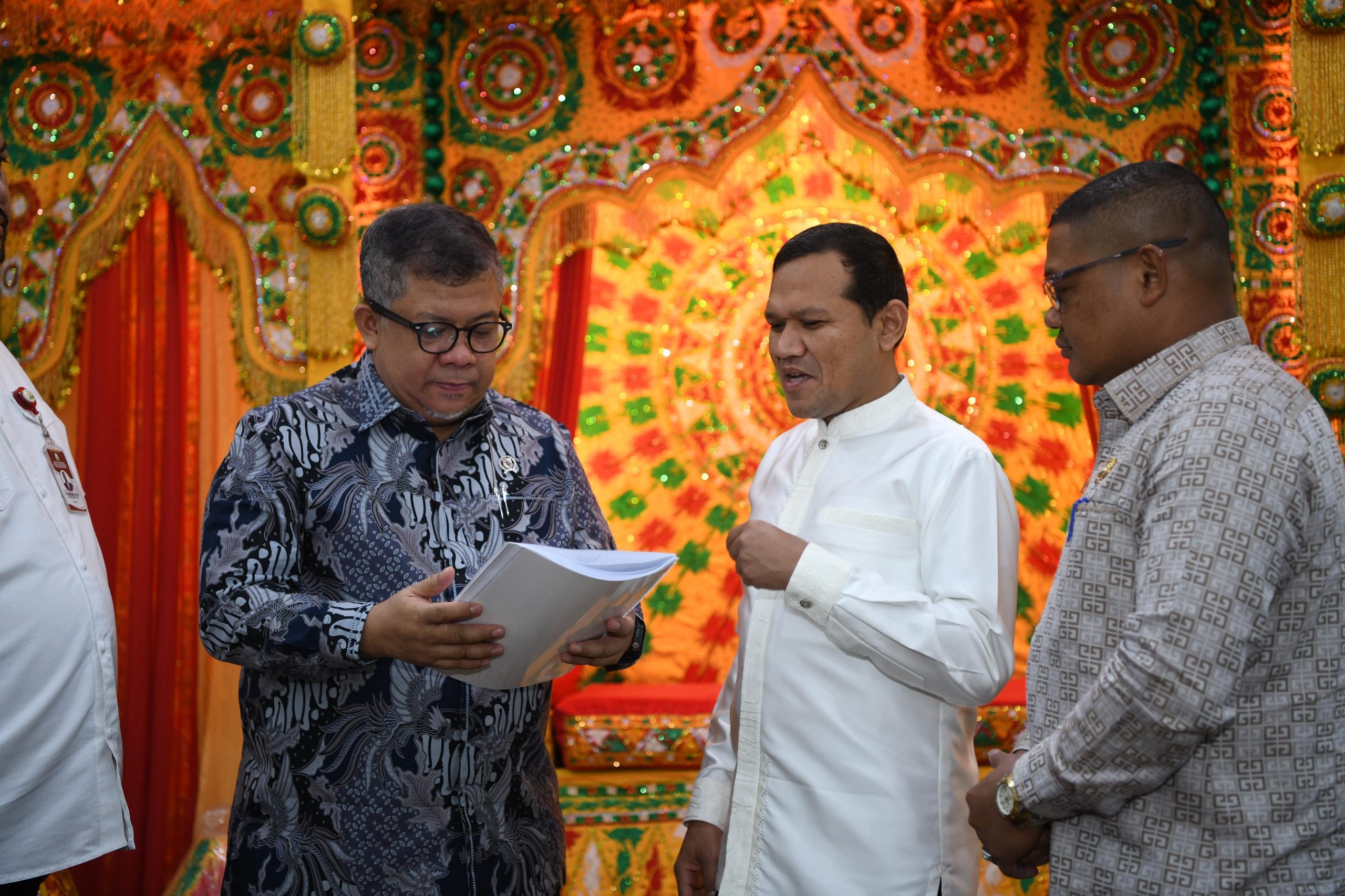 Wagub Fadhlullah Sambut Wamen Kementerian PKP di Aceh