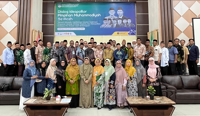 PWM Aceh Resmi Tutup Dialog Ideopolitor, Tegaskan Sinergi dan Penguatan Peran Pimpinan Muhammadiyah