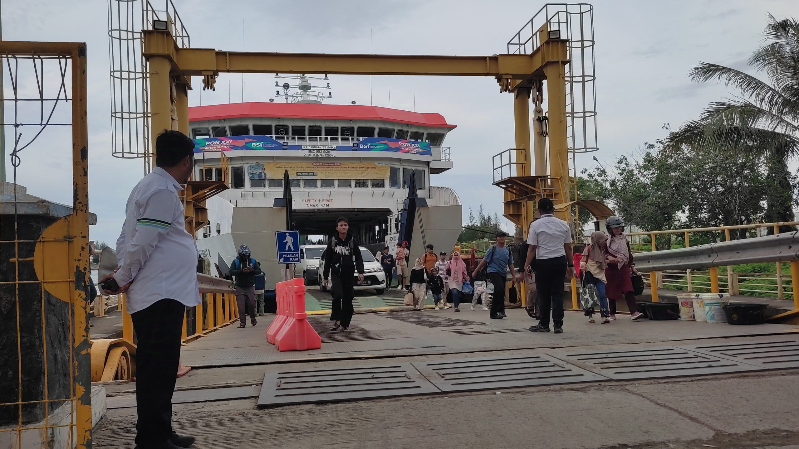 Jumlah Penumpang Menyeberang ke Sabang Menurun Menjelang Idul Adha