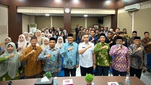 Kankemenag Banda Aceh Gandeng BPJS dan BNN Gelar Bimbingan Perkawinan, 30 Pasangan Catin Jalani Tes Urine