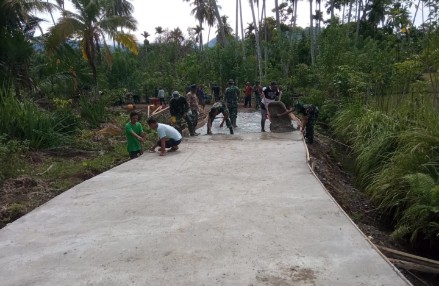 TMMD Kodam IM Bangun Jalan Desa di Aceh, Dukung Ekonomi dan Akses Warga
