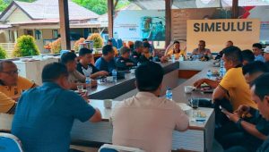 Ngopi Bareng Wartawan, Polres Simeulue Pererat Sinergi Jelang Hari Bhayangkara ke-78