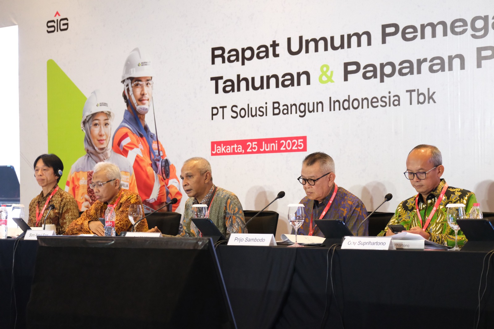 Bagikan Dividen Rp372,5 Miliar, Solusi Bangun Indonesia Buktikan Resiliensi di Tengah Tantangan Industri