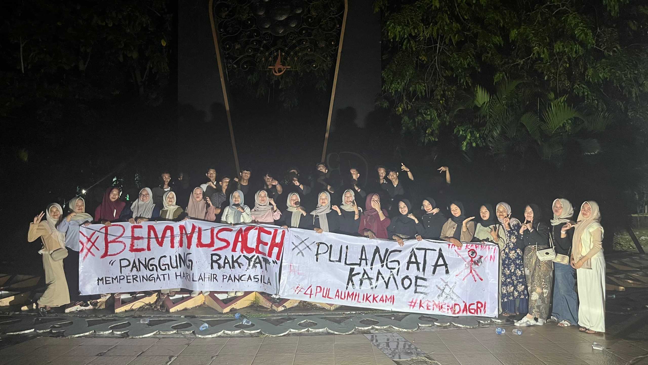 Mahasiswa Aceh Desak Mendagri Cabut SK Penetapan Empat Pulau ke Sumut