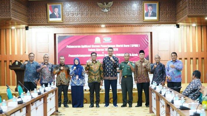 Pemerintah Aceh Luncurkan Aplikasi SPMB, Gubernur Tegaskan Pentingnya Transparansi dan Keadilan