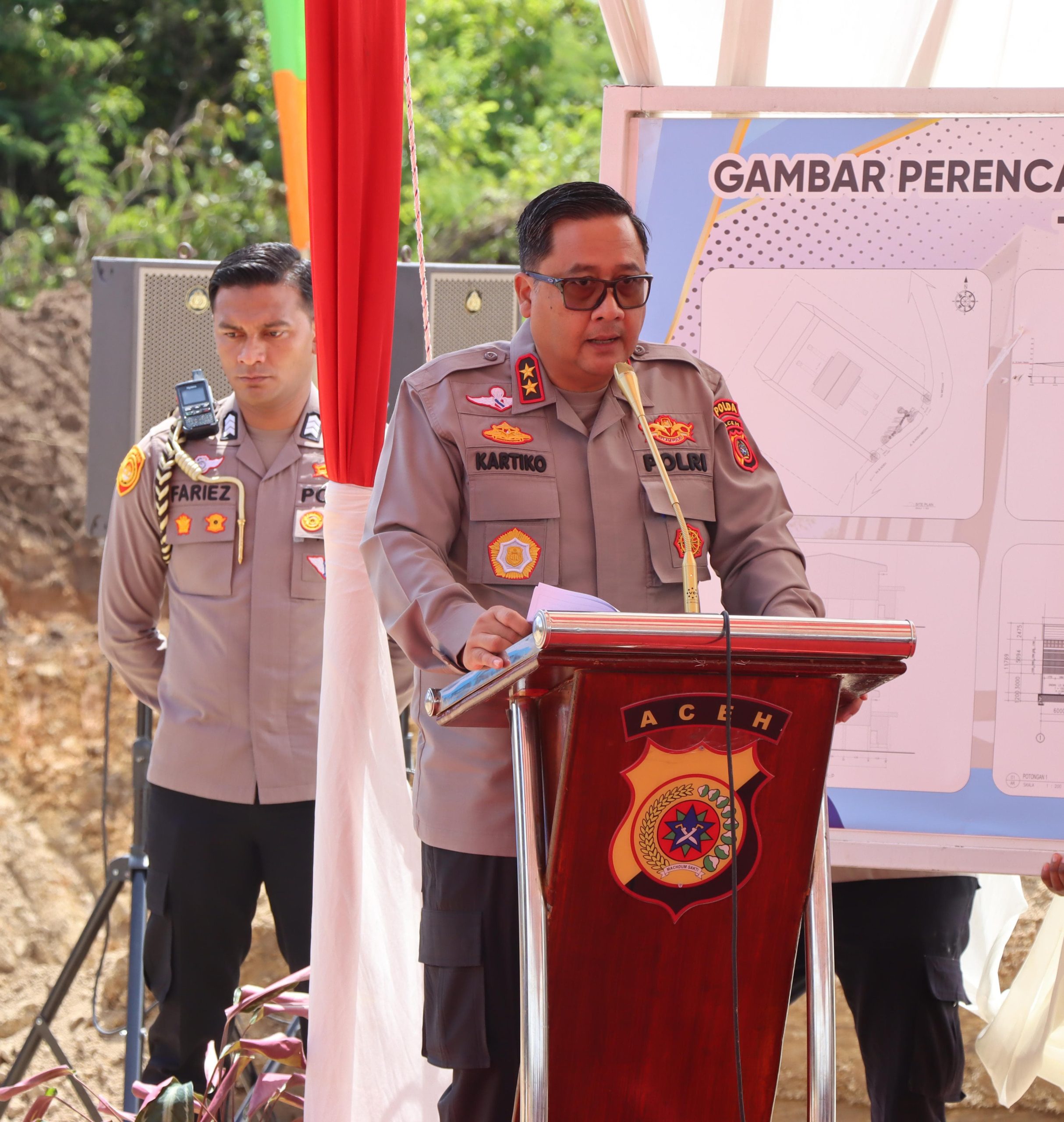 Polda Aceh Bangun Gudang Ketahanan Pangan Berkapasitas Seribu Ton