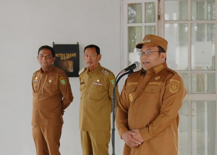 Pimpin Apel Gabungan, Ini Amanat Wali Kota Sabang