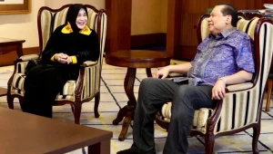 Illiza Temui Chairul Tanjung Bahas Lanjutan Pembangunan Trans Studio di Banda Aceh