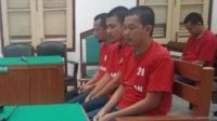 Tiga pemuda asal Aceh terdakwa kurir 151 kg ganja terancam dihukum mati