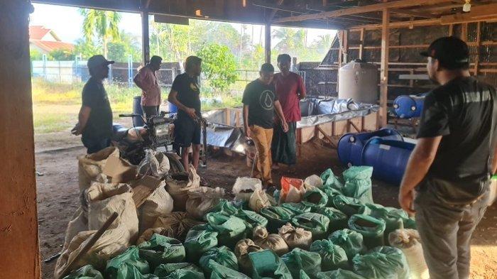 Satreskrim Polres Aceh Selatan Amankan Pelaku Tambang Ilegal