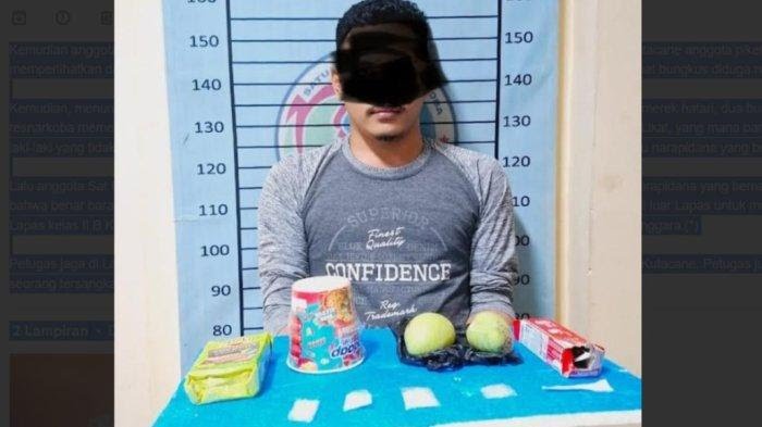 Petugas Gagalkan Penyeludupan Sabu ke Lapas Kutacane Aceh Tenggara, Seorang Napi Jadi Tersangka