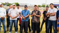 Wakil Bupati Aceh Besar Beri Apresiasi ke Tim Sepak Bola Pra PORA