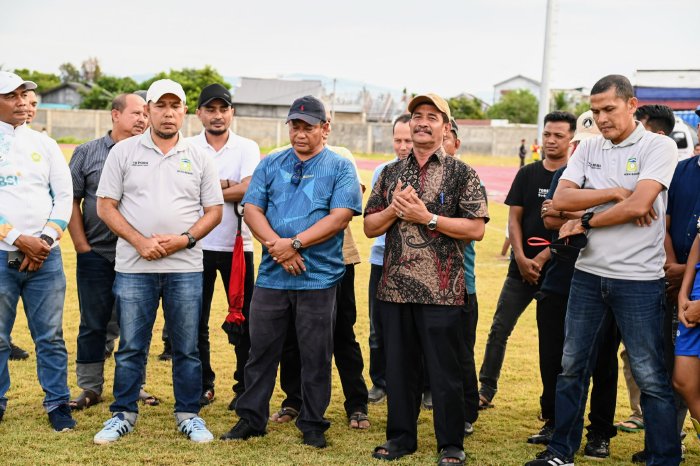 Wakil Bupati Aceh Besar Beri Apresiasi ke Tim Sepak Bola Pra PORA