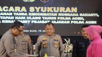 Polda Aceh Gelar Syukuran atas Penganugerahan Tanda Kehormat