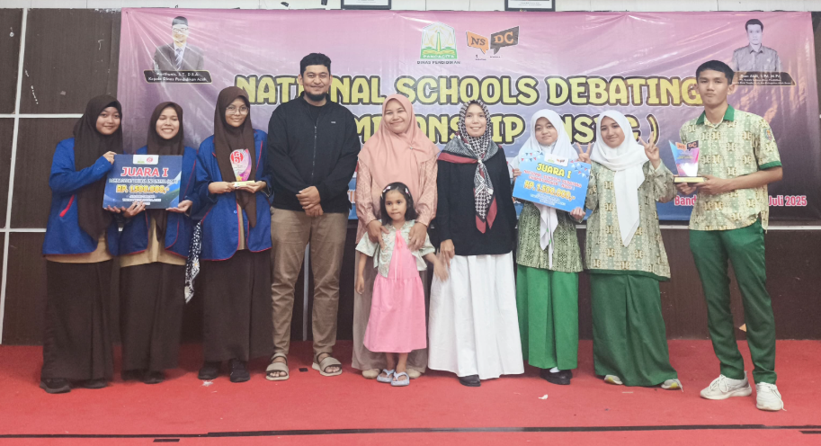 SMAN 3 Banda Aceh Juarai LDBI dan NSDC Tingkat Kota