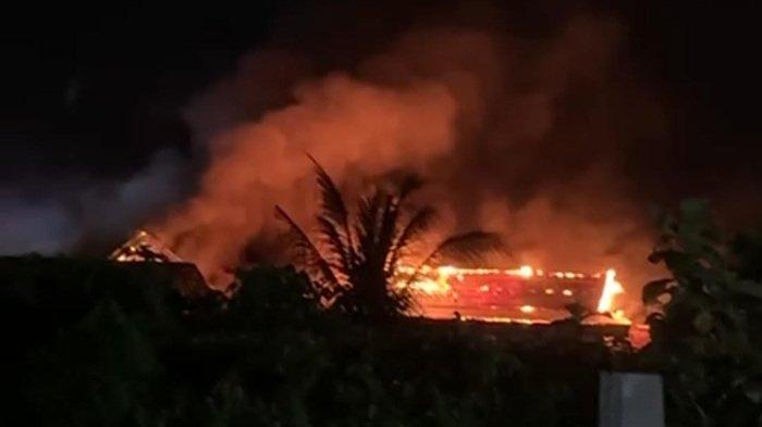 Kantor Dinas Perhubungan Abdya Terbakar