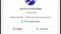 Waspada! Akun WhatsApp Palsu Catut Nama Ketua Komisi IV DPRK Sabang