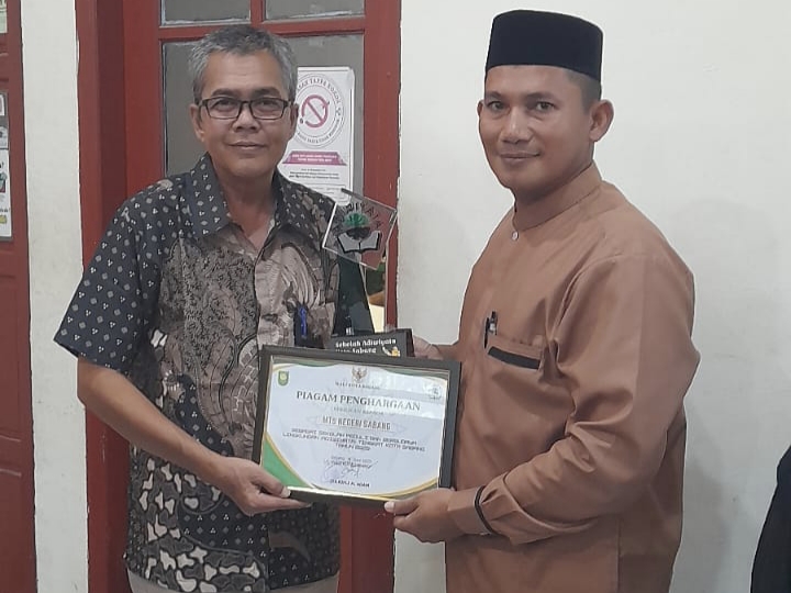 MTsN Sabang Juara I, MTs Darul Hijrah Juara II Sekolah Adiwiyata Kota Sabang
