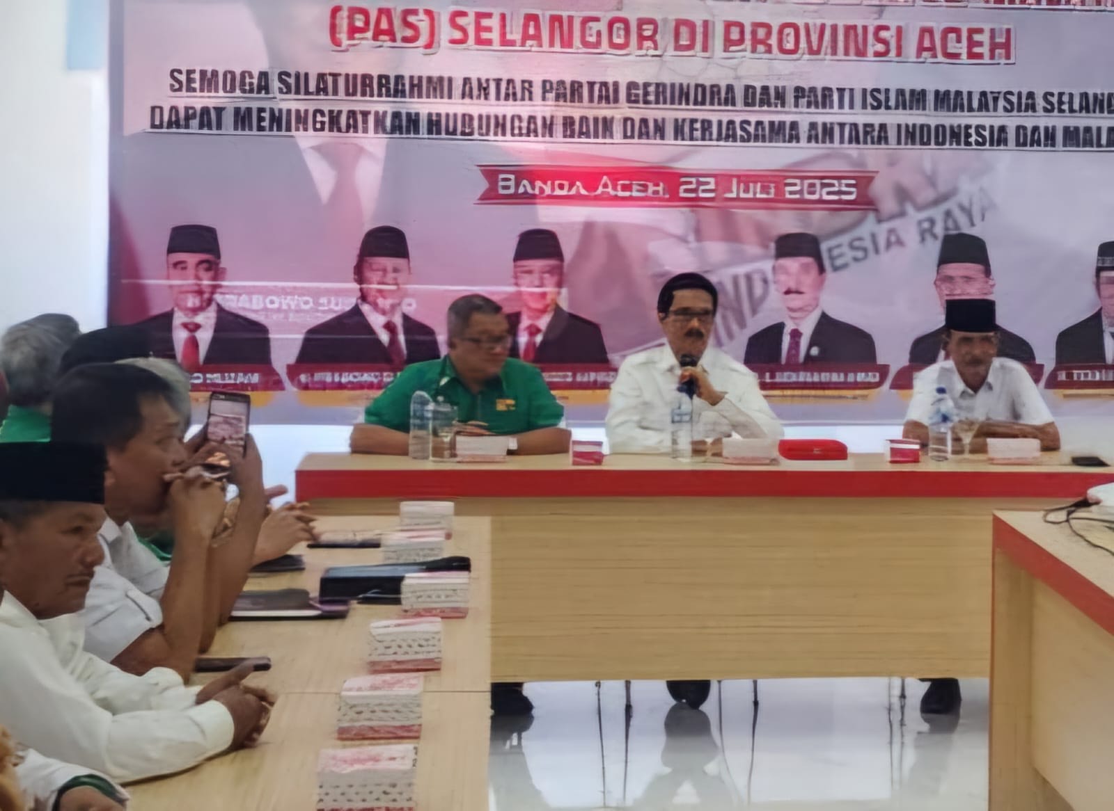 Gerindra Aceh dan PAS Selangor Bangun Jembatan Politik Serumpun