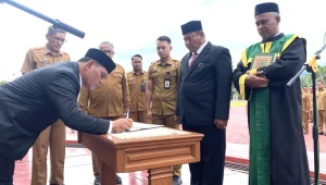 Sah, Bahrul Jamil Sekda Aceh Besar