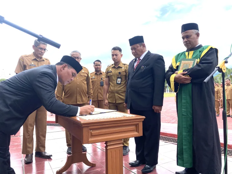 Sah, Bahrul Jamil Sekda Aceh Besar