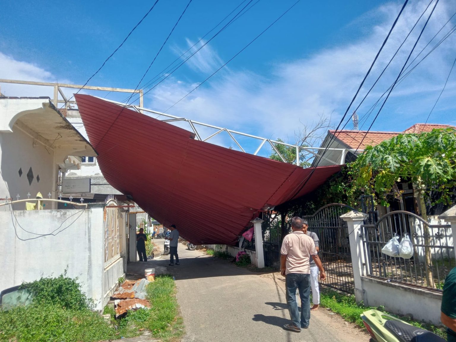 Puluhan Rumah Warga di Aceh Rusak Dihempas Angin Kencang Sejak Sepekan Terakhir