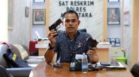 Dua Senjata Api Penembak Anggota Polisi Aceh Utara Dikirim ke Labfor Medan