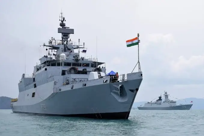 TNI AL Beberkan Alasan Kapal Militer India Berada di Perairan Utara Sabang