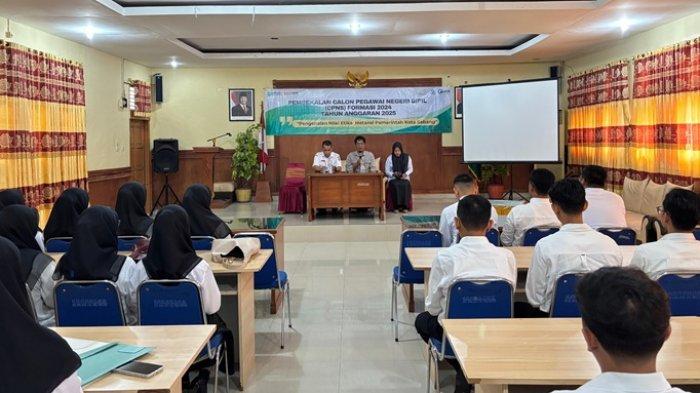 BKPSDM Sabang Bekali 44 CPNS Sebelum Bertugas di OPD, Baris-berbaris Hingga Pemahaman Anti Korupsi