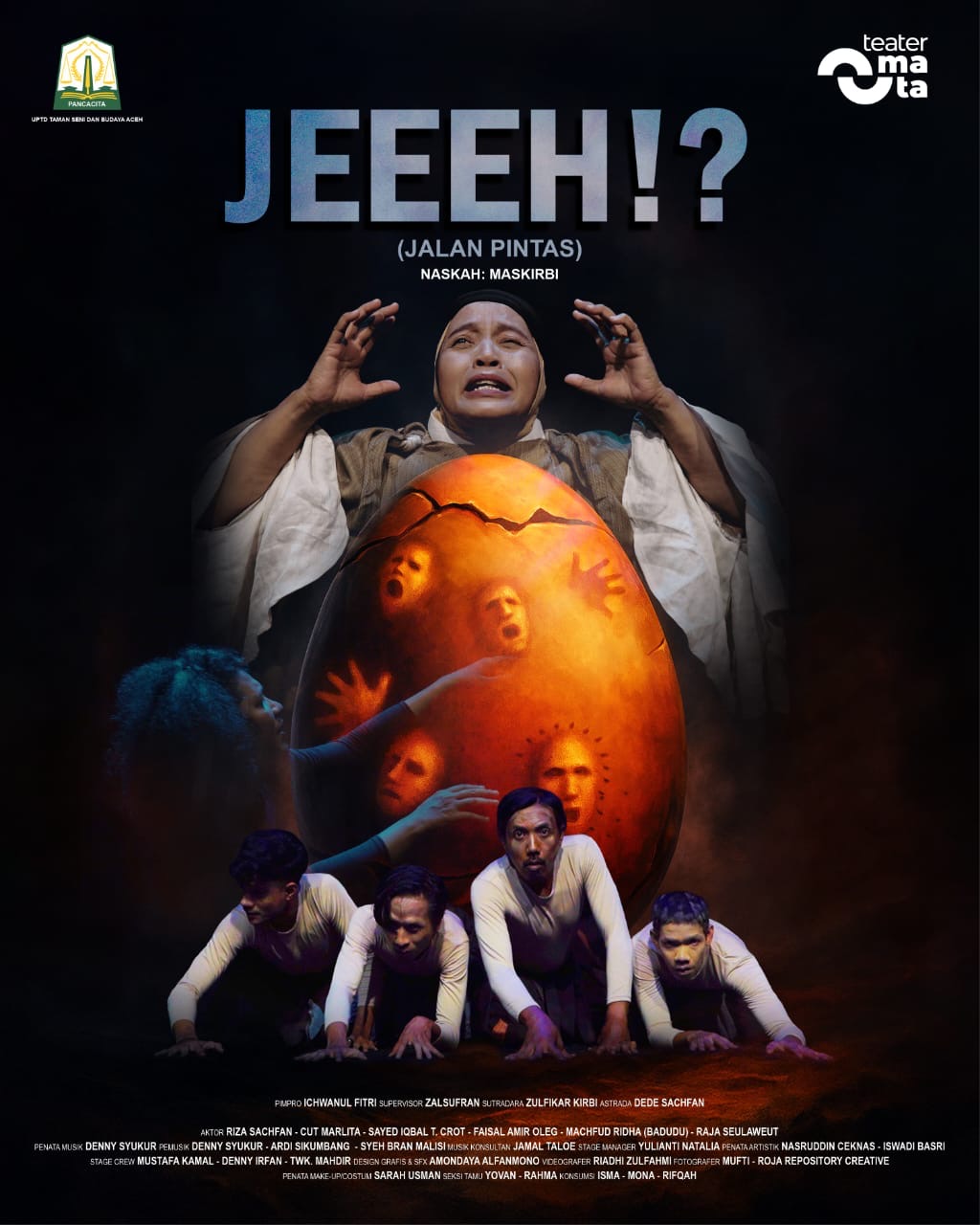 Teater MATA Aceh Pentaskan “JEEEH!? (Jalan Pintas) Karya Maskirbi