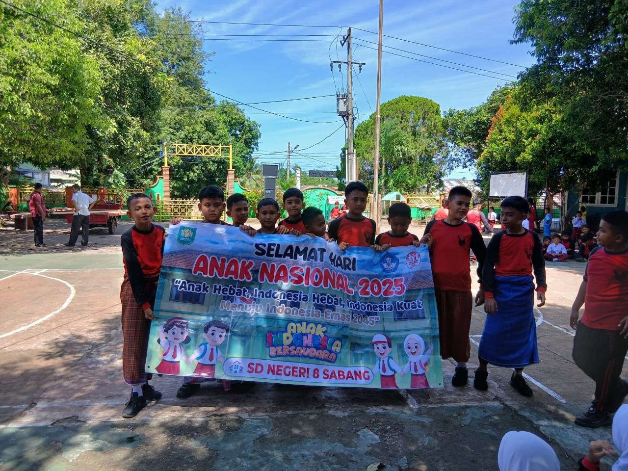 Peringati Hari Anak Nasional, Siswa hidupkan Permainan Tradisional