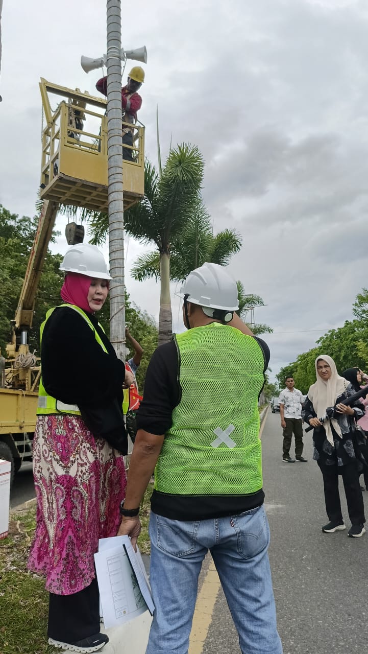 Pemko Banda Aceh Pasang Puluhan CCTV dan Speaker di Kawasan Wisata Ulee Lheue
