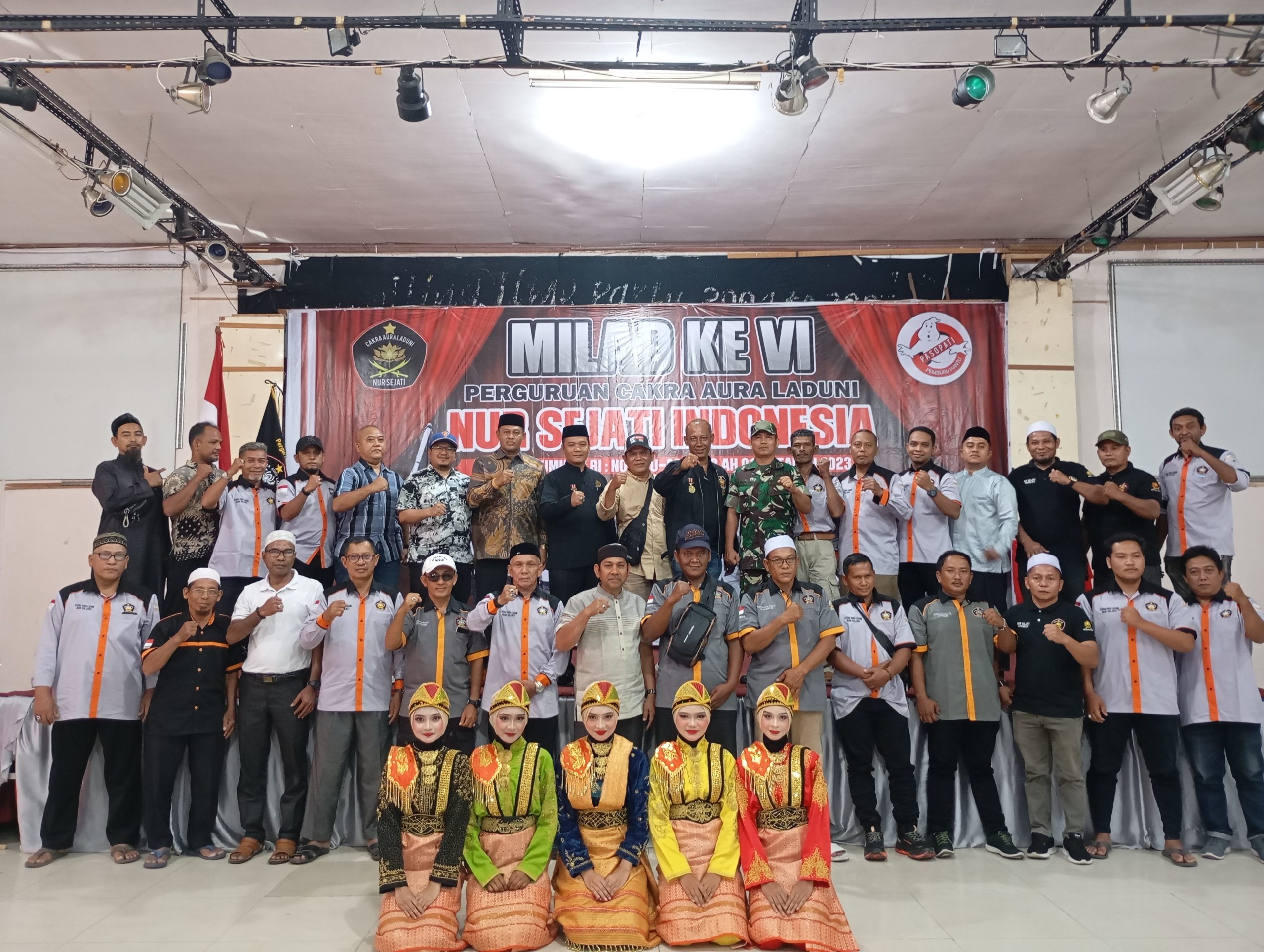 Perguruan Cakra Aura Laduni Nur Sejati Indonesia Rayakan Milad ke-6, Gelar Donor Darah dan Pengobatan Massal Gratis