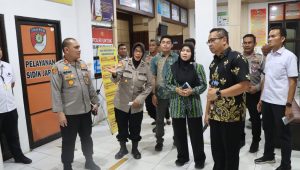 Kapolres Aceh Tamiang Menerima Kunjungan Tim Stamarena Kapolri