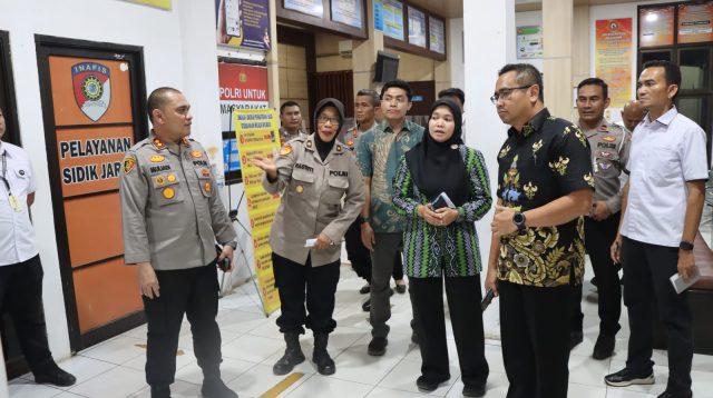 Kapolres Aceh Tamiang Menerima Kunjungan Tim Stamarena Kapolri