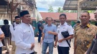 Bupati Syech Muharram Tinjau Pasar Lambaro Angan dan Bangunan Sekolah Terbengkalai