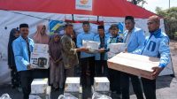 BKPRMI Aceh Besar Salurkan Donasi Kepada Korban Rumah Terbakar di Sibreh