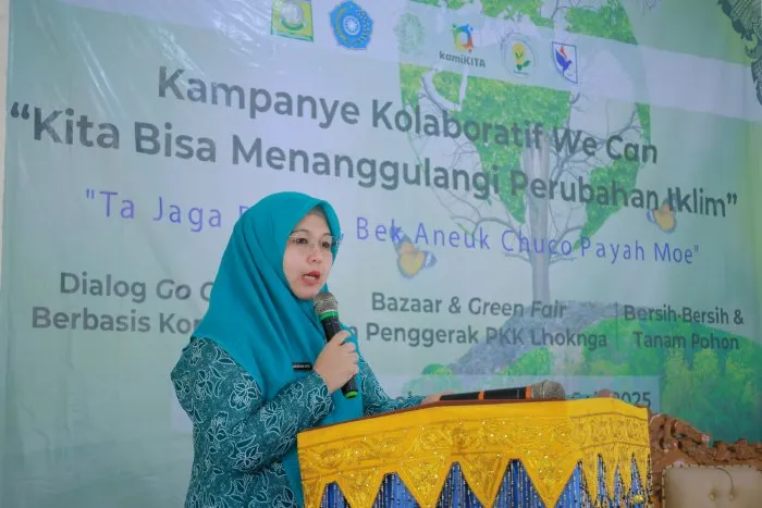 Ketua TP PKK Aceh Besar Ajak IRT Jadi Agen Perubahan Atasi Perubahan Iklim