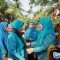 Wakil Bupati bersama Ketua dan Wakil Ketua TP PKK Aceh Besar Sambut Tim Penilai Lomba Gelari Pelangi PKK Tingkat Provinsi Aceh di Gla Meunasah Baro