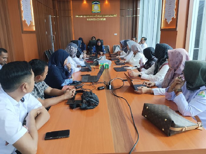 Badan Pengelolaan Keuangan Provinsi Aceh Diskusi Penerapan SIPD RI di Aceh Besar