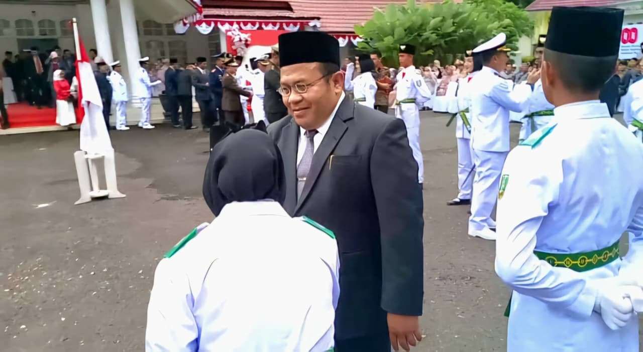 Walikota Kukuhkan 30 Anggota Paskibraka Sabang 2025